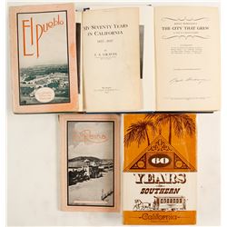Southern California History Books (4)  (63121)