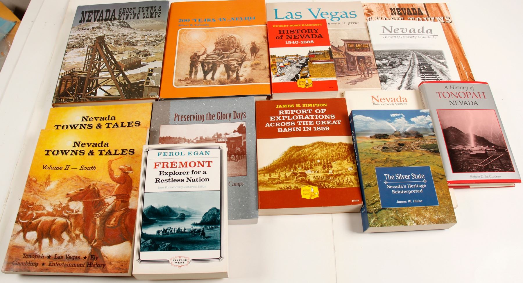 Nevada History Book Collection (14) (73038) - Holabird Western ...