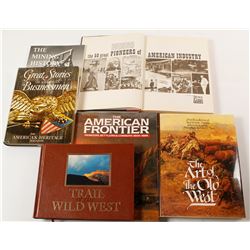 American West Books (6)  (55778)