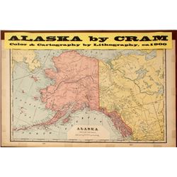 Map of Alaska by Cram  (59304)