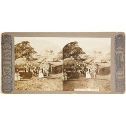 Arizona Mining Camp Stereoview  (91254)