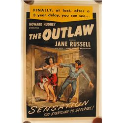 Movie Poster / " The Outlaw "  (100257)