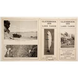 Glenbrook Inn, Lake Tahoe, Brochure  (78662)