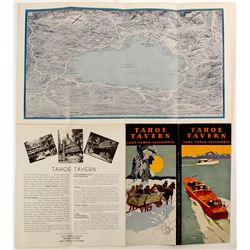 Tahoe Tavern Brochure, Lake Tahoe  (78666)