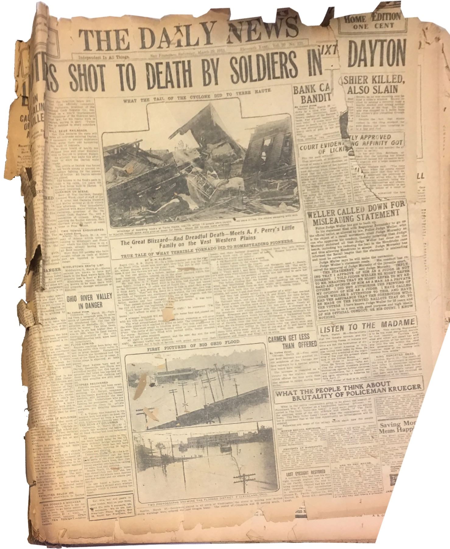 San Francisco Daily News, March 1913 Volume (85776) Holabird Western