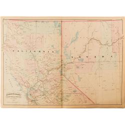 2 Maps of California & Nevada   (54219)