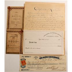 Gold Hill, Nevada Ephemera  (78641)