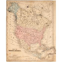 North America Map by Stiles  (89967)