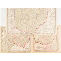 Maps of Ohio & Indiana  (54229)