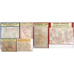 Western Map Collection (6)  (63109)