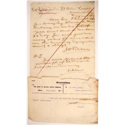 Alaska Gold Rush Letter  (89339)