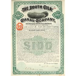 South Gila Canal Company Bond  (77005)