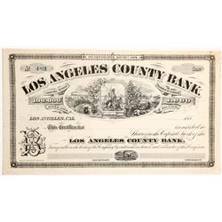 Los Angeles County Bank Stock  (90451)