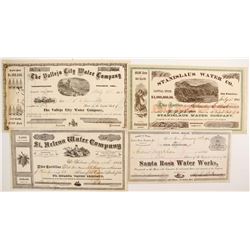 Four California Water Stocks  (88168)