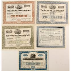 Pickwick Corp Stocks  (77241)