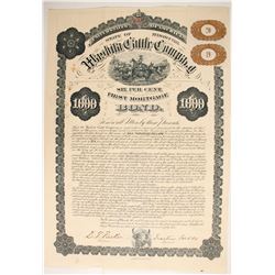 Washita Cattle Co. Bond  (89110)