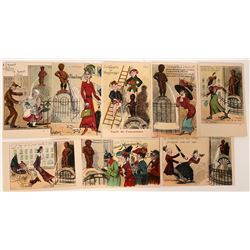 Post Cards / French / 8 Items.  (100253)