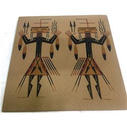 Navajo Sand Painting by Hunt  (87416)