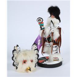 Snow Owl Kachina  (87810)