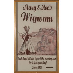 Mary & Moe's Wigwam Sand Art  (87610)