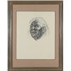 Image 1 : Framed Native American Elder Print by Caples  (87618)