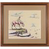 Image 1 : Native American Watercolor by Franklin Kahn  (87630)