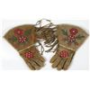 Image 1 : Fringed Beaded Gauntlet Gloves  (87509)