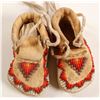Image 1 : Paiute-Shoshone Baby Moccasins  (90769)