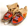 Image 1 : Complex Beaded Moccasins  (90623)