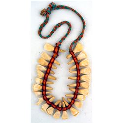 Vintage Horse Tooth Necklace  (58858)