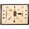 Image 1 : Early projectile Points; a Knife and Drill  (90275)