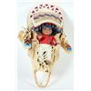 Image 1 : Baby Basket with Doll and Moccasins  (87537)