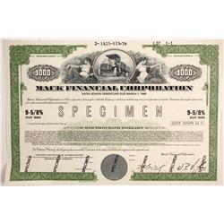 Mack Financial Corporation  (88440)