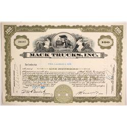 Mack Trucks, Inc.  (88442)