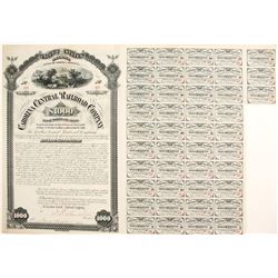 Carolina Central Railroad Bond  (100019)