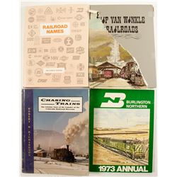 Railroad Books (4)  (88570)