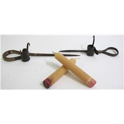 Miner's Candle Holders (2)  (88558)