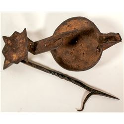 Oil Lamp / Underground Mining Piece  (78863)