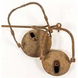 Two Incomplete Frog Lamps  (45966)