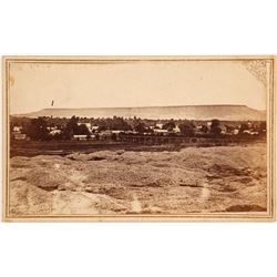 Oroville, CA Mining Panorama CDV  (89344)