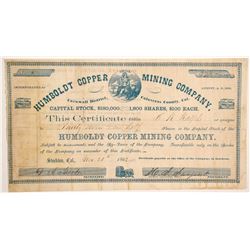 Humboldt Copper Mining Company stock  (90504)