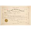 Image 1 : Lyon Gold Mining Company Stock  (90444)