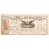 Image 1 : Illinois Gold and Silver Mining Company Stock  (80300)