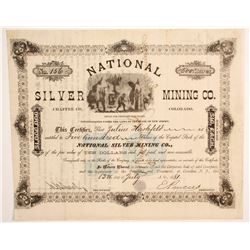 National Silver Mining Company Stock  (89451)