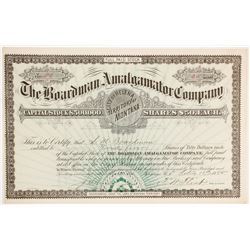 Boardman Amalgamator Company Stock  (90401)