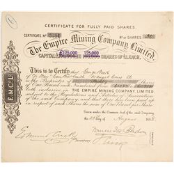 Empire Mining Company Limited Stock  (90408)