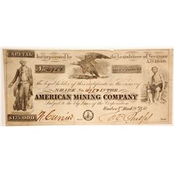 American Mining Co Stock  (89940)