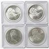 Image 2 : 4- GEM BU CANADA SILVER DOLLARS