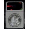 Image 4 : 1999 AMERICAN SILVER EAGLE NGC MS 69