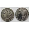 Image 1 : 1897 AU & 1897-O VG MORGAN DOLLARS